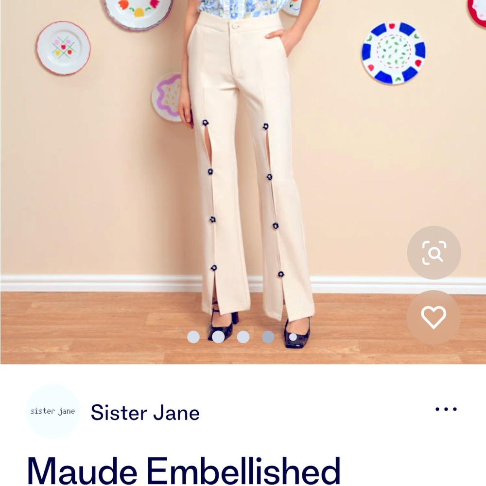 Sold Out! Sister Jane beautiful pants, packaged and ready to ship! Size 10